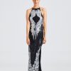 Dame ENVELOPE1976 Kjoler | Famous Dress Black Silver