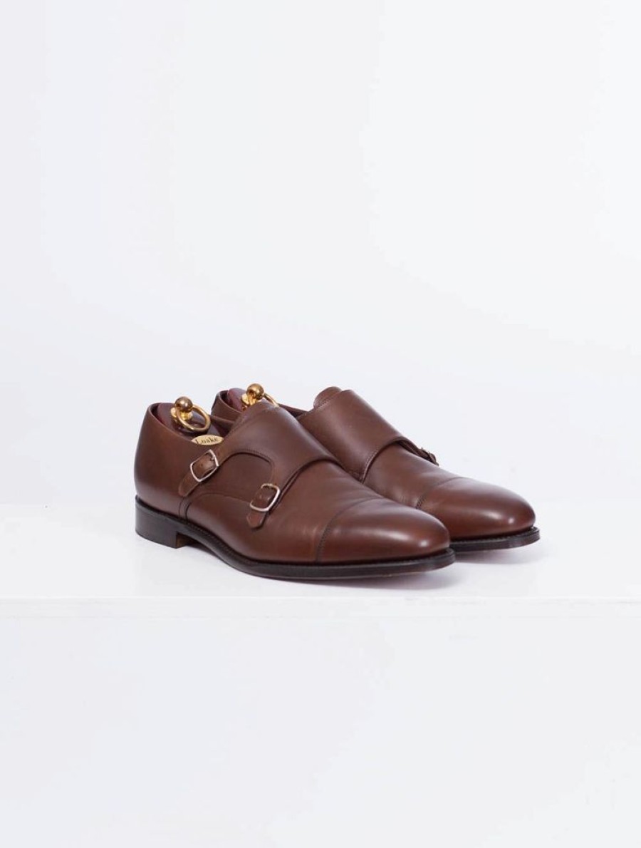 Herre LOAKE Dressko | Cannon Dark Brown