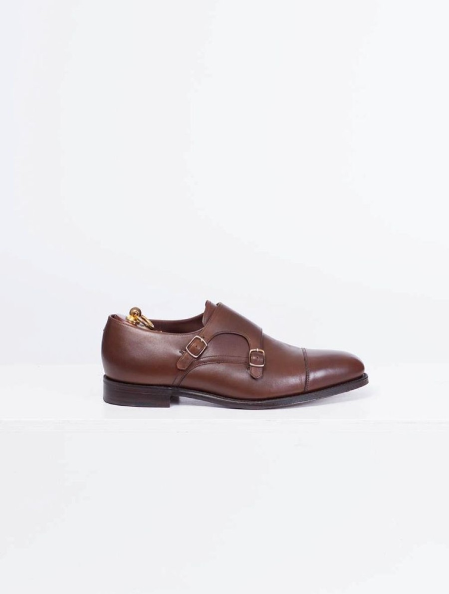 Herre LOAKE Dressko | Cannon Dark Brown