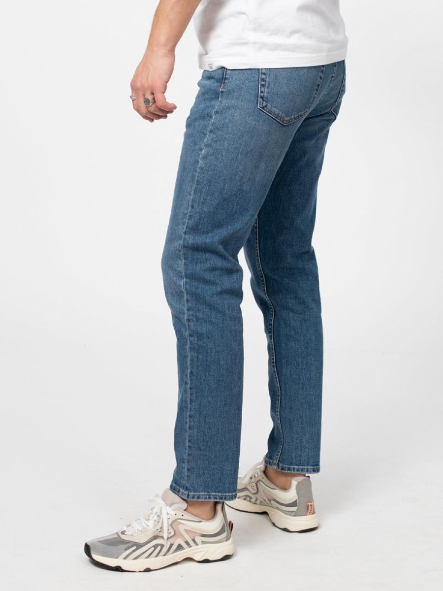 Herre Acne Studios Jeans | River Mid Blue