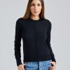 Dame Filippa K Gensere | Merino Short Cardigan Black