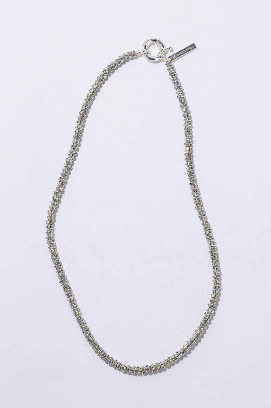 Dame PEARL OCTOPUSS.Y Jewelry | Skinny Diamond Necklace 55Cm