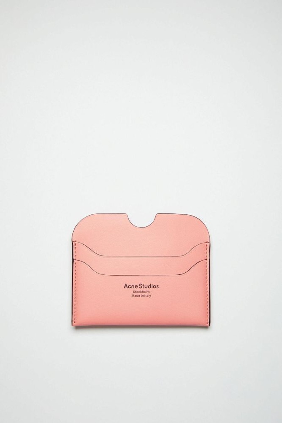 Herre Acne Studios Lommeboker | Card Holder Salmon Pink Fn-Ux-Slgs000194