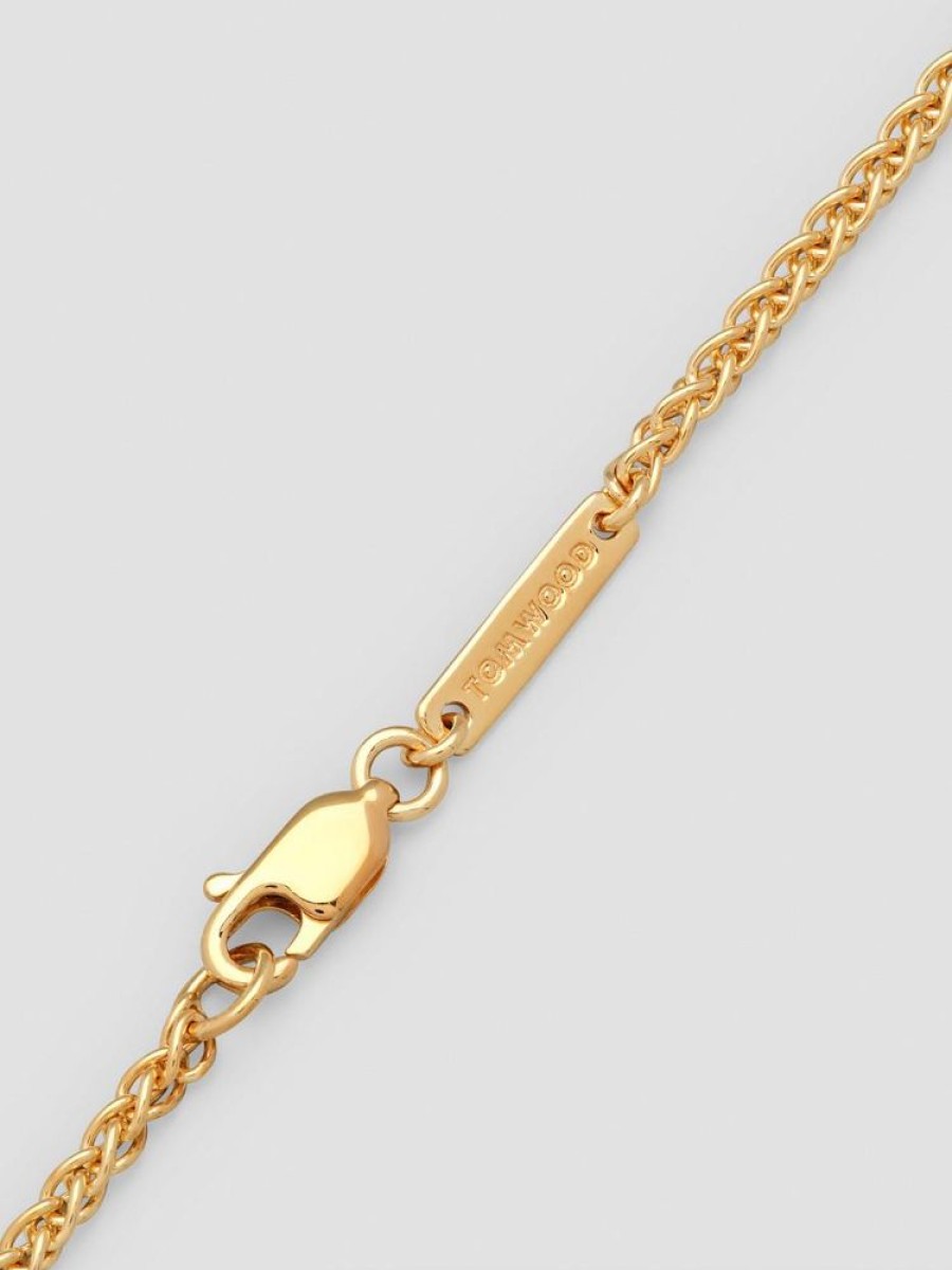 Herre Tom Wood Jewelry | Spike Bracelet Gold