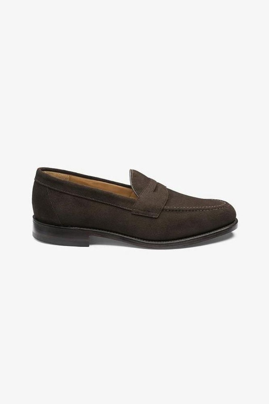 Herre LOAKE Loafers | Imperial Choc Brown Suede