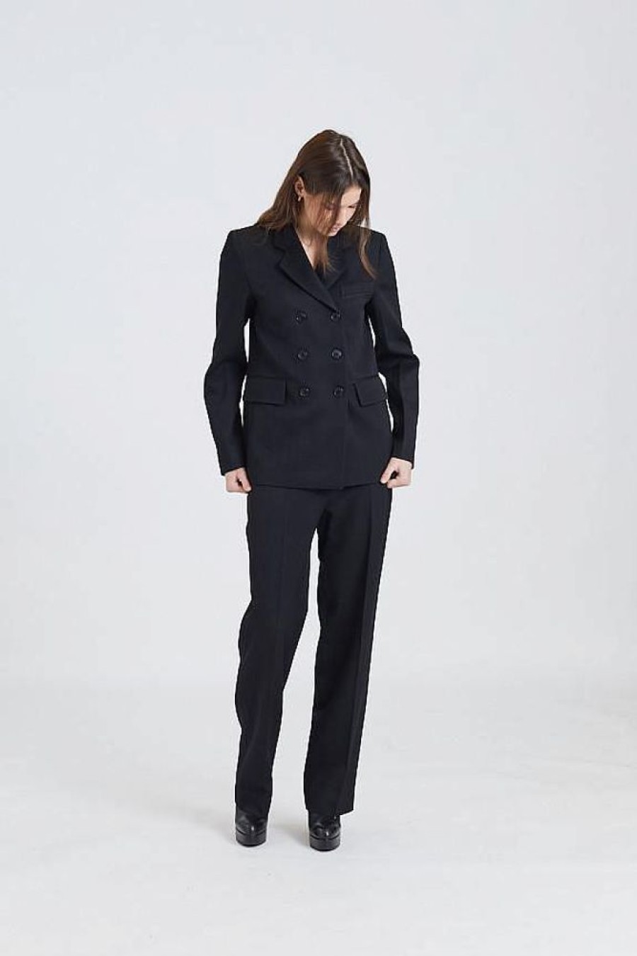 Dame Victoria Beckham Dresser Og Sett | Black Suit