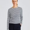 Dame Julie Josephine Gensere | Andrea Rib Black White Stripe