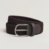 Herre Anderson Belter | Woven Textile Belt Ne37 Brown